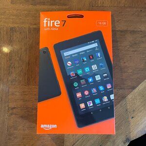 amazon fire 7 tablet, 16 GB, NEW, package unopened, never used